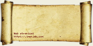 Jasmina Runjanin vizit kartica